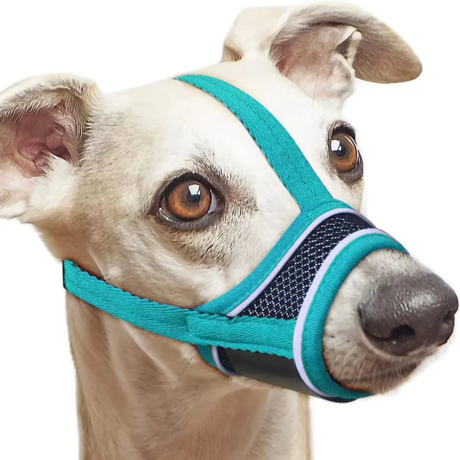 Dog Muzzle Breathable Drinkable Mesh Muzzle - MyPetDollar.com