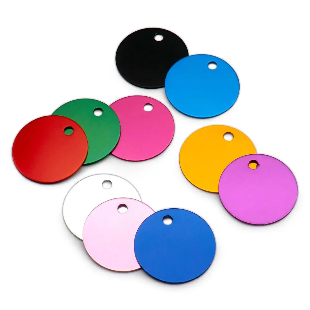 2pcs Free Laser Engraving Pet Dog ID Tag Cat - MyPetDollar.com