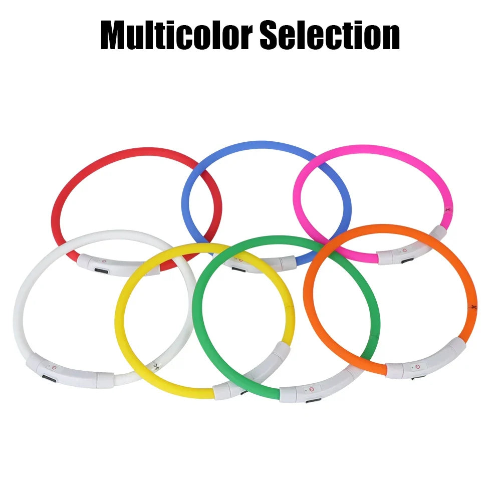 Dog Loss Prevention Led Usb Dog Collar Pet - MyPetDollar.com