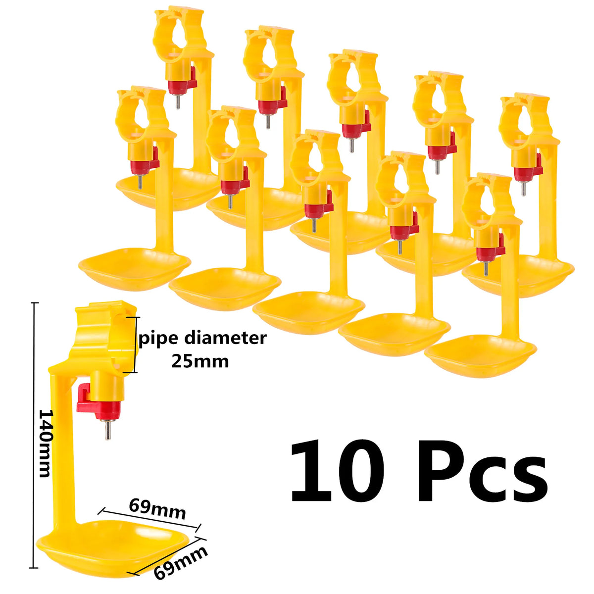 Chicken Feeder Poultry Feeding Supplies DIY - MyPetDollar.com