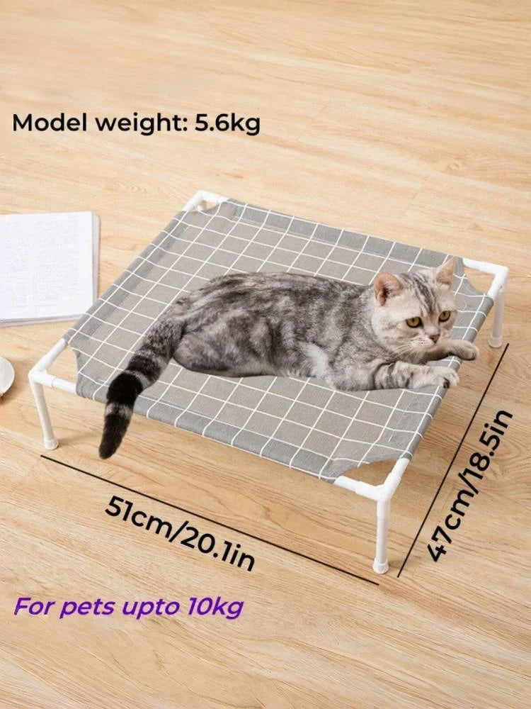 1pc Elevated Pet Bed Dog Cot, Raised Cat Bed - MyPetDollar.com