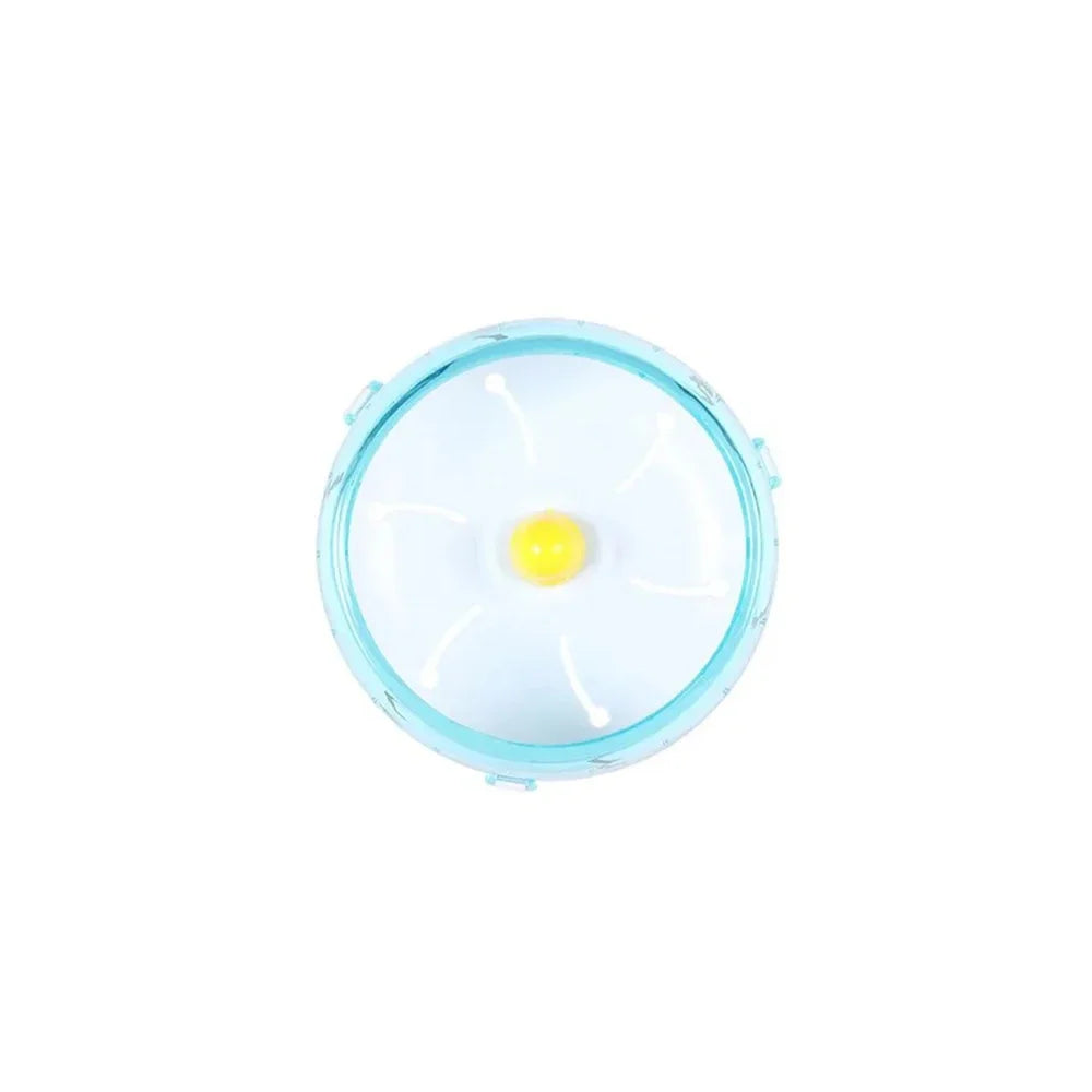 Hamster Running Disc Toy Sport Silent Transparent Small Pet – 3 Sizes