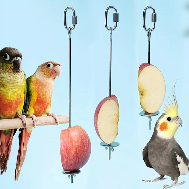 Stainless Steel Parrot Feeder for Hanging - MyPetDollar.com