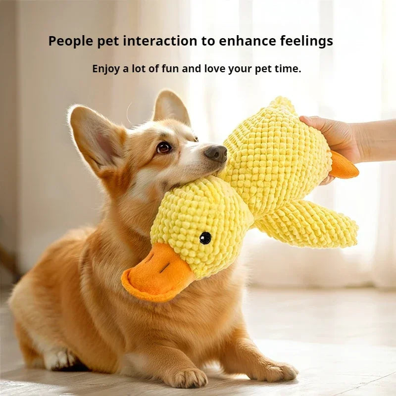 Dog Toy Plush Companion Sleeping Duck Bite - MyPetDollar.com