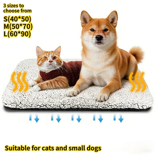 Self-Heating Pet Pads Blanket Puppy Pad Warm - MyPetDollar.com