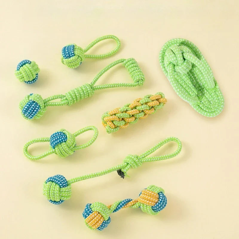 Dog Plaything Rope Ball, Interactive