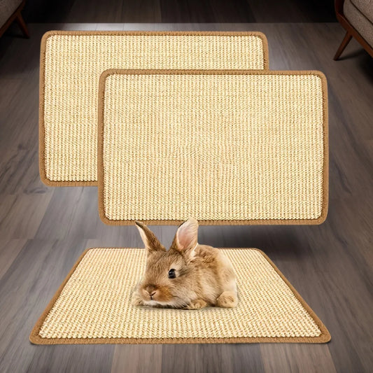 Rabbit Chew & Scratch Mat - Natural Fiber - MyPetDollar.com