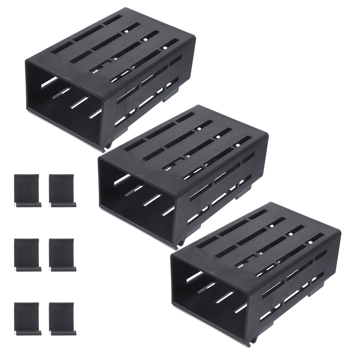 3 Pcs Black Hooks Aquarium Plant Stand - MyPetDollar.com