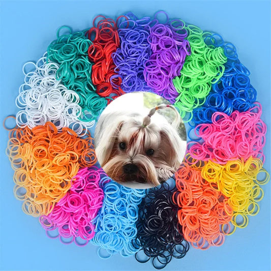 Colorful Pet Grooming Rubber Band Dog - MyPetDollar.com