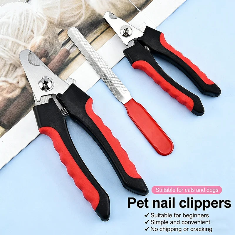 Pet Nail Clippers Stainless Steel Grooming - MyPetDollar.com
