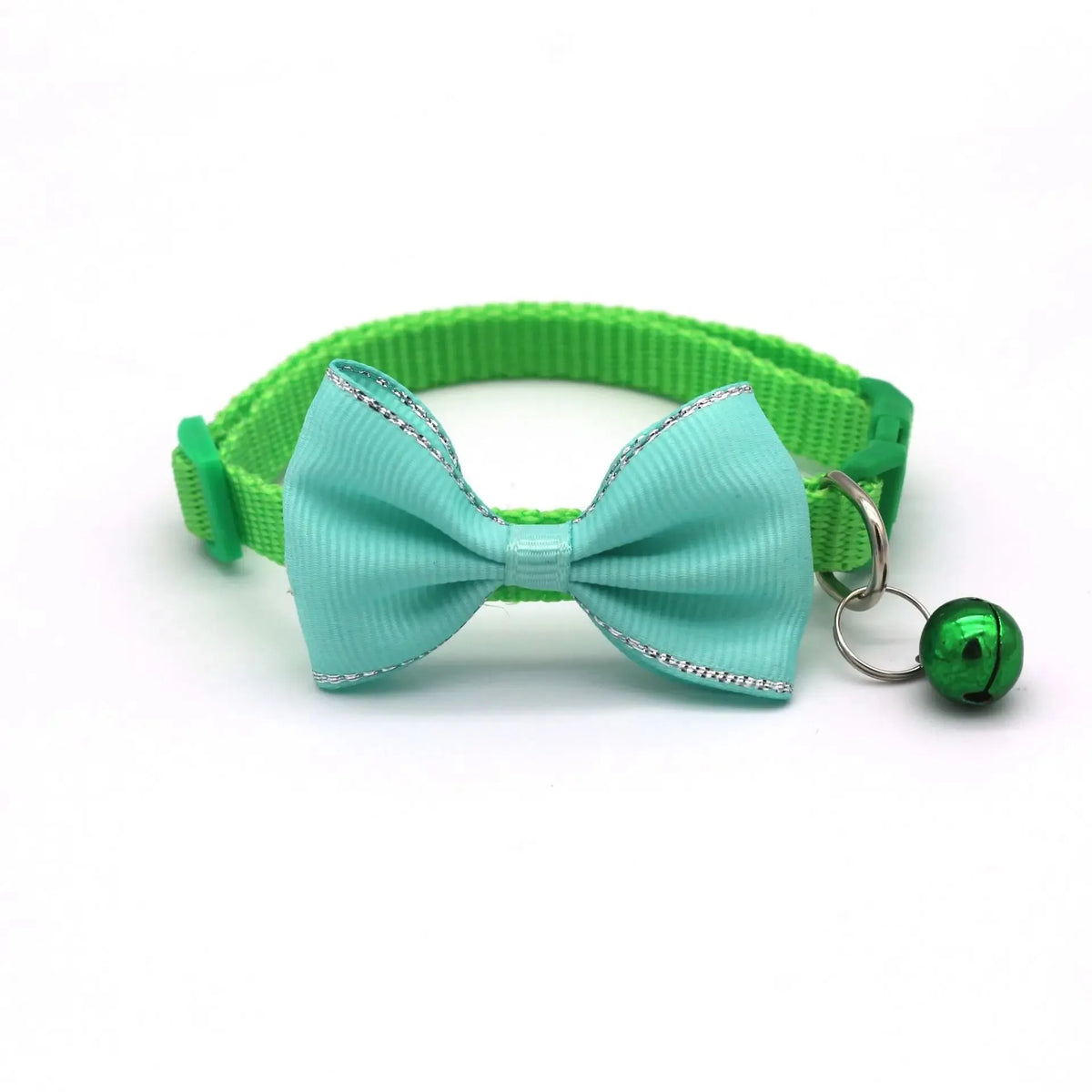 Cat Collar Solid Color Bowknot Puppy - MyPetDollar.com
