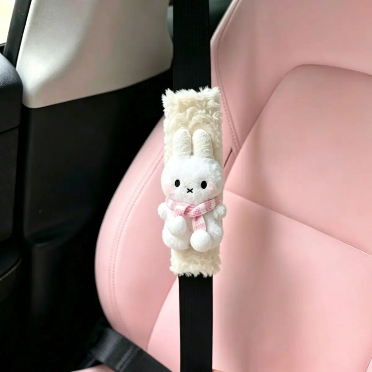 Miffy Rabbit Car Seat Belt Shoulder Cover - MyPetDollar.com