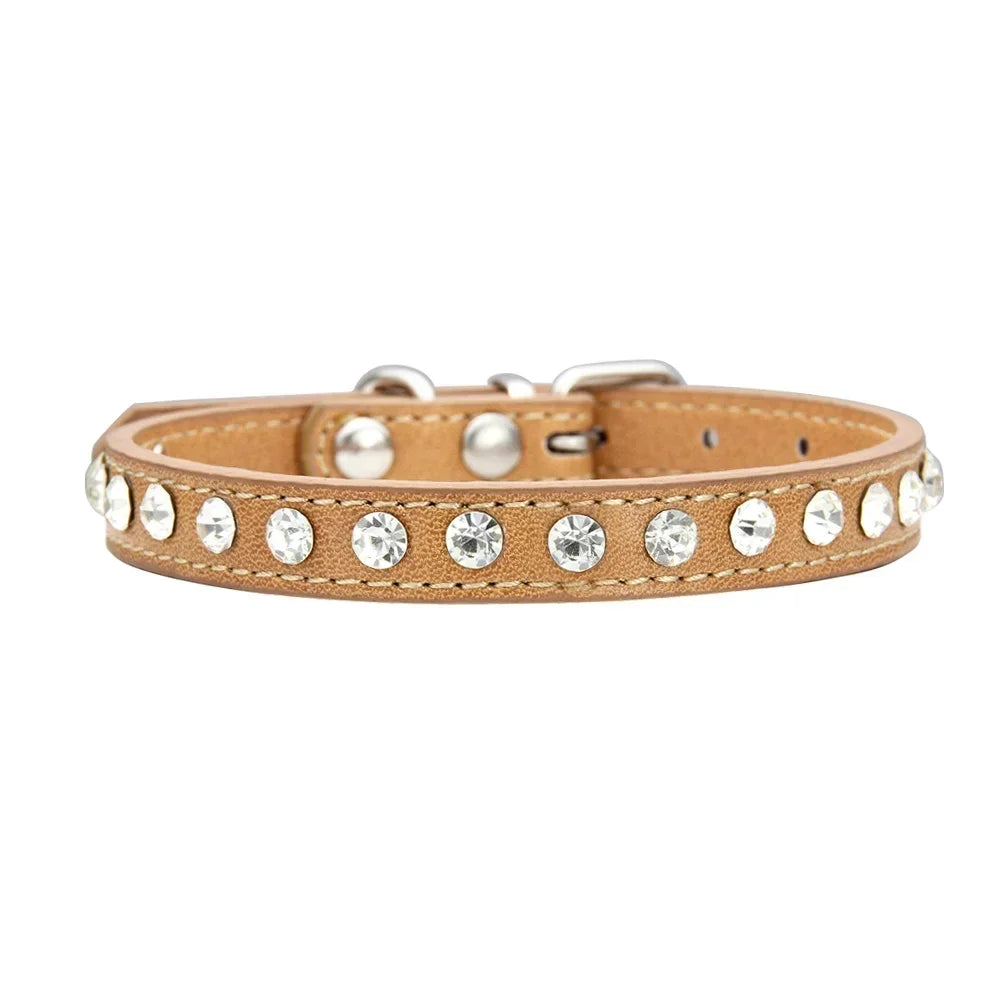 Personalized Rhinestones Dog Collar 16 - MyPetDollar.com