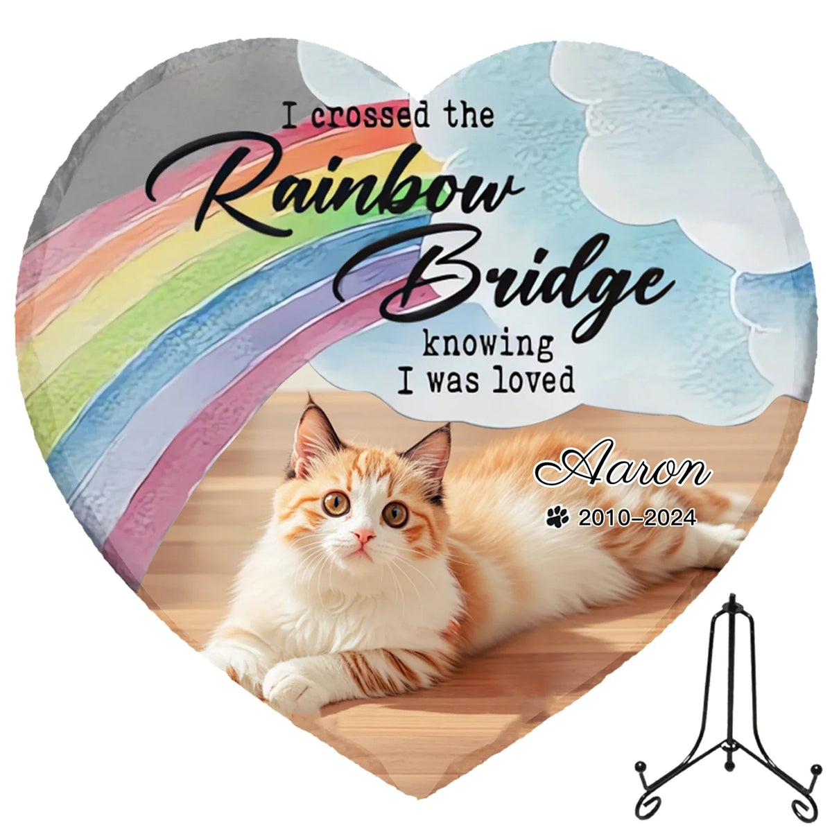 Personalized Pet Memorial Stone,Custom Cat - MyPetDollar.com