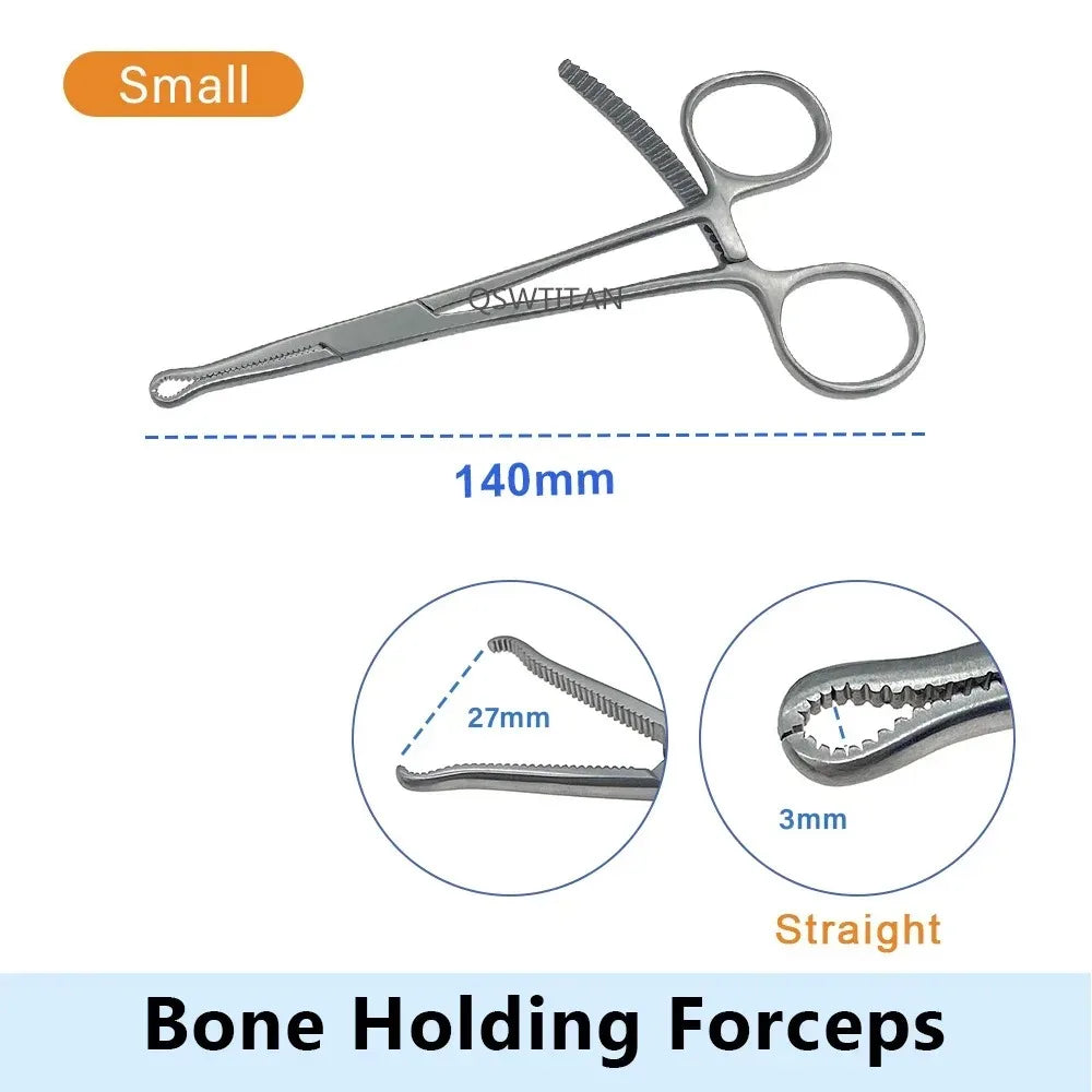 3mm/8mm Straight Curved Reduction Forceps - MyPetDollar.com