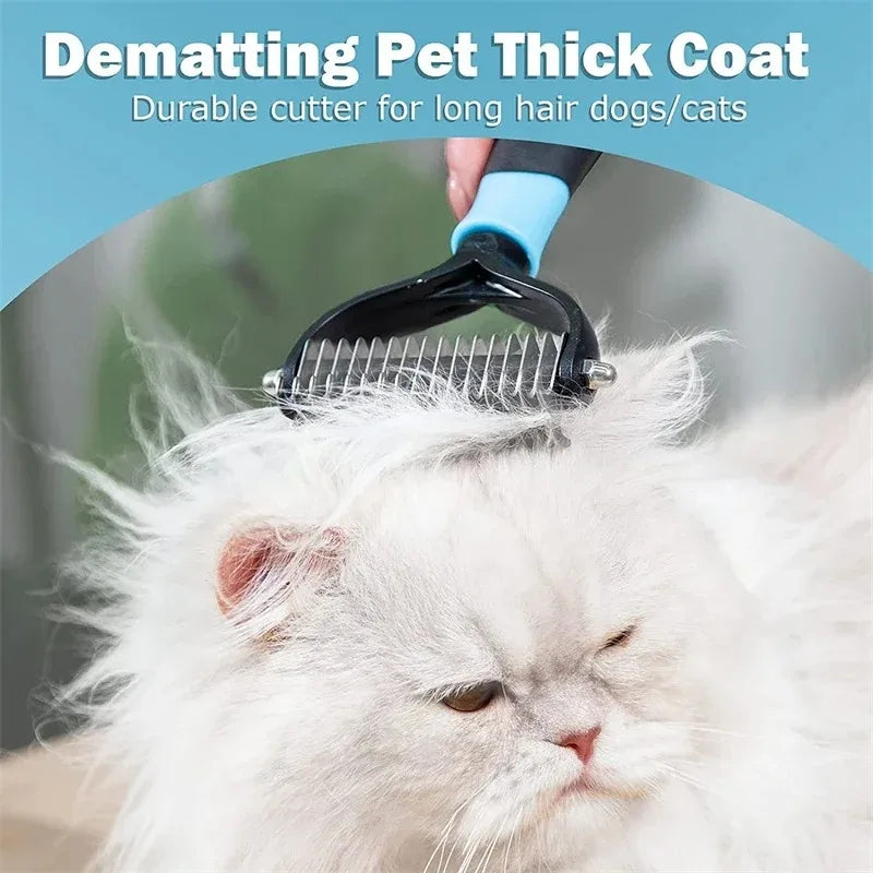 Professional Pet Deshedding Brush Dog Cat - MyPetDollar.com