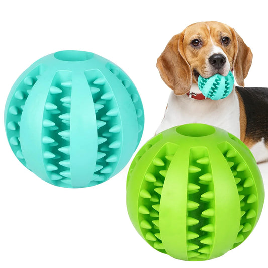 Dog Toy Rubber Ball Bite Resistant Molar - MyPetDollar.com