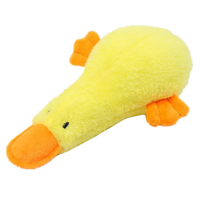 Dog Plush Sound Toy Yellow Duck Pet - MyPetDollar.com
