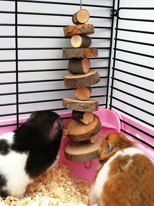1pc-Simple wooden apple wood chew toy - MyPetDollar.com