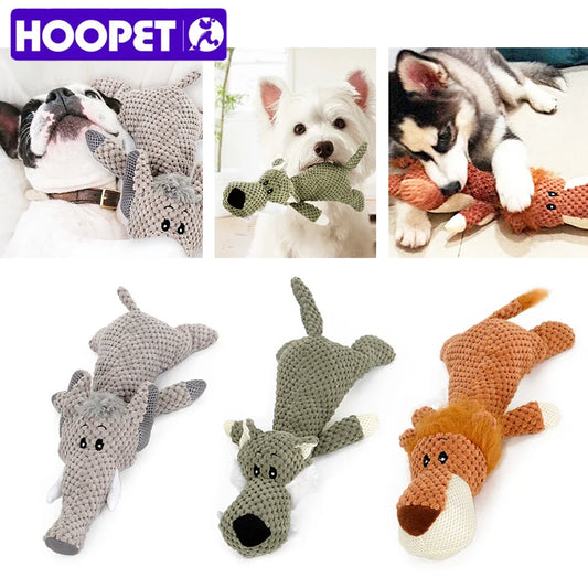 HOOPET Pet Toy Animal Shape Lion Elephant - MyPetDollar.com