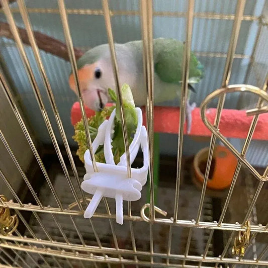 Cute Small Pet Bird Food Holder Parrot - MyPetDollar.com