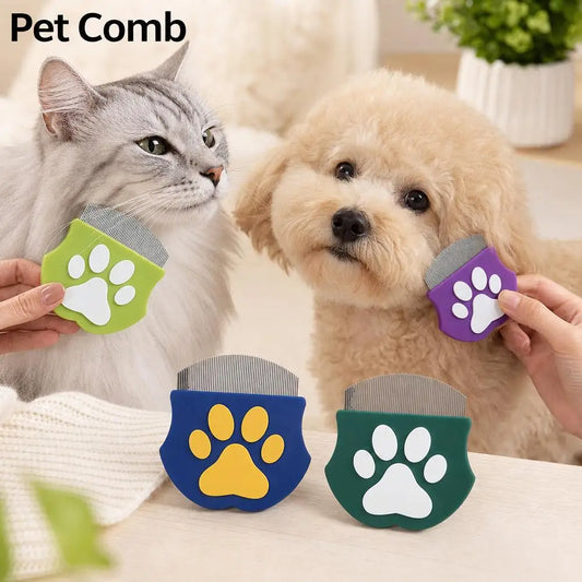 Pet Flea Comb Fine Tooth Brush for Dogs Cats - MyPetDollar.com