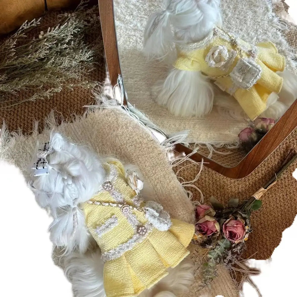 Autumn & Winter Pet Clothes Princess Style - MyPetDollar.com