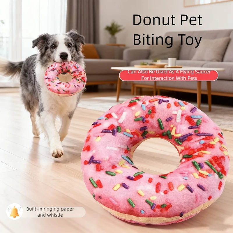 Durable Eco Friendly Plush Pizza Pet Toy - MyPetDollar.com