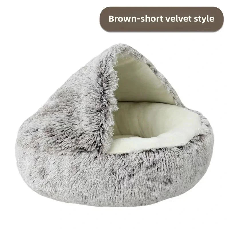 Winter Warm Fleece-Lined Soft Semi-Enclosed - MyPetDollar.com