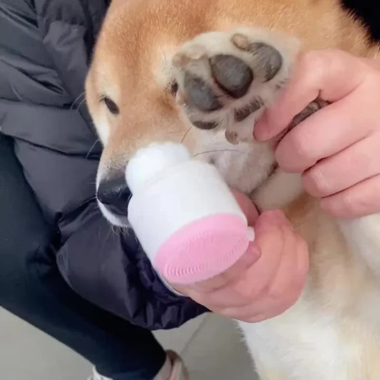 Pet Paw Cleaning Brush, Dog Foot Washer - MyPetDollar.com