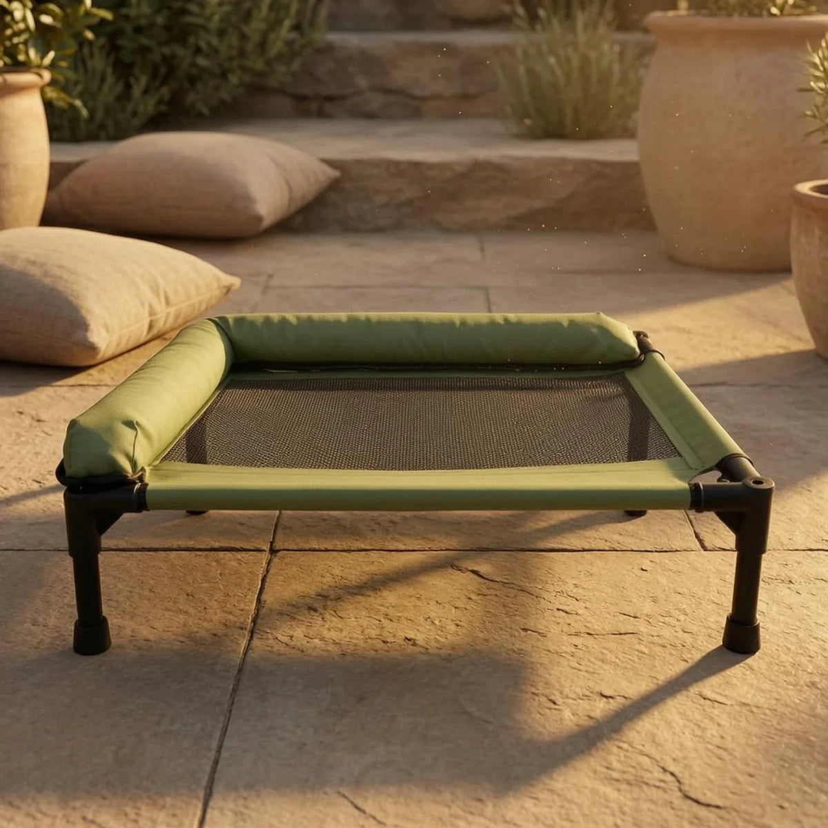 Raised Pet Bed Iron Frame Mesh Pet Bed - MyPetDollar.com