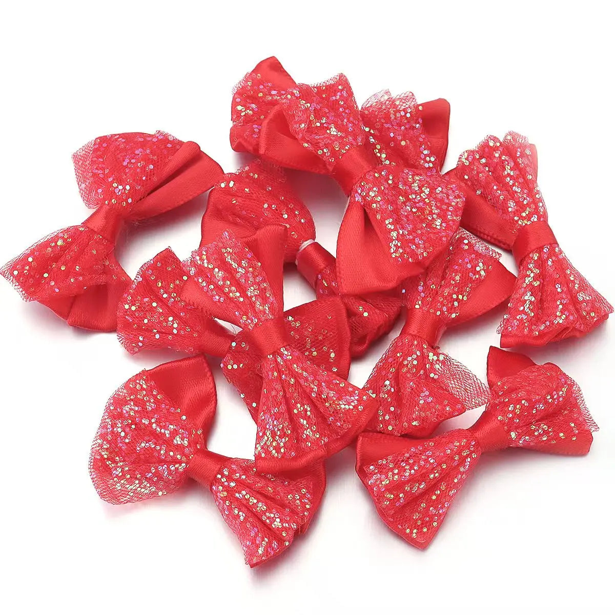 5/10pcs Sweet Lace Dog Hairbows Dog Bows - MyPetDollar.com