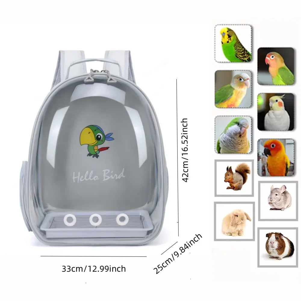 Portable Bird Carrier Bird Backpack with - MyPetDollar.com