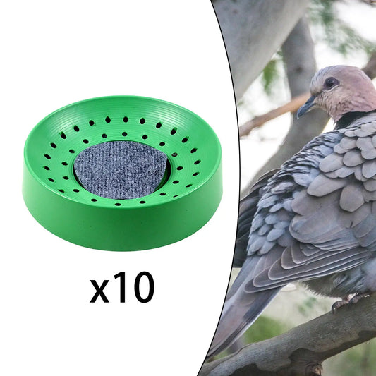 10 Pieces Plastic Pigeon Nest with Mat Pet - MyPetDollar.com