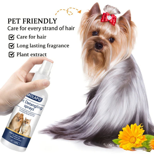 Cat and Dog Hair Tangle Prevention Spray – - MyPetDollar.com