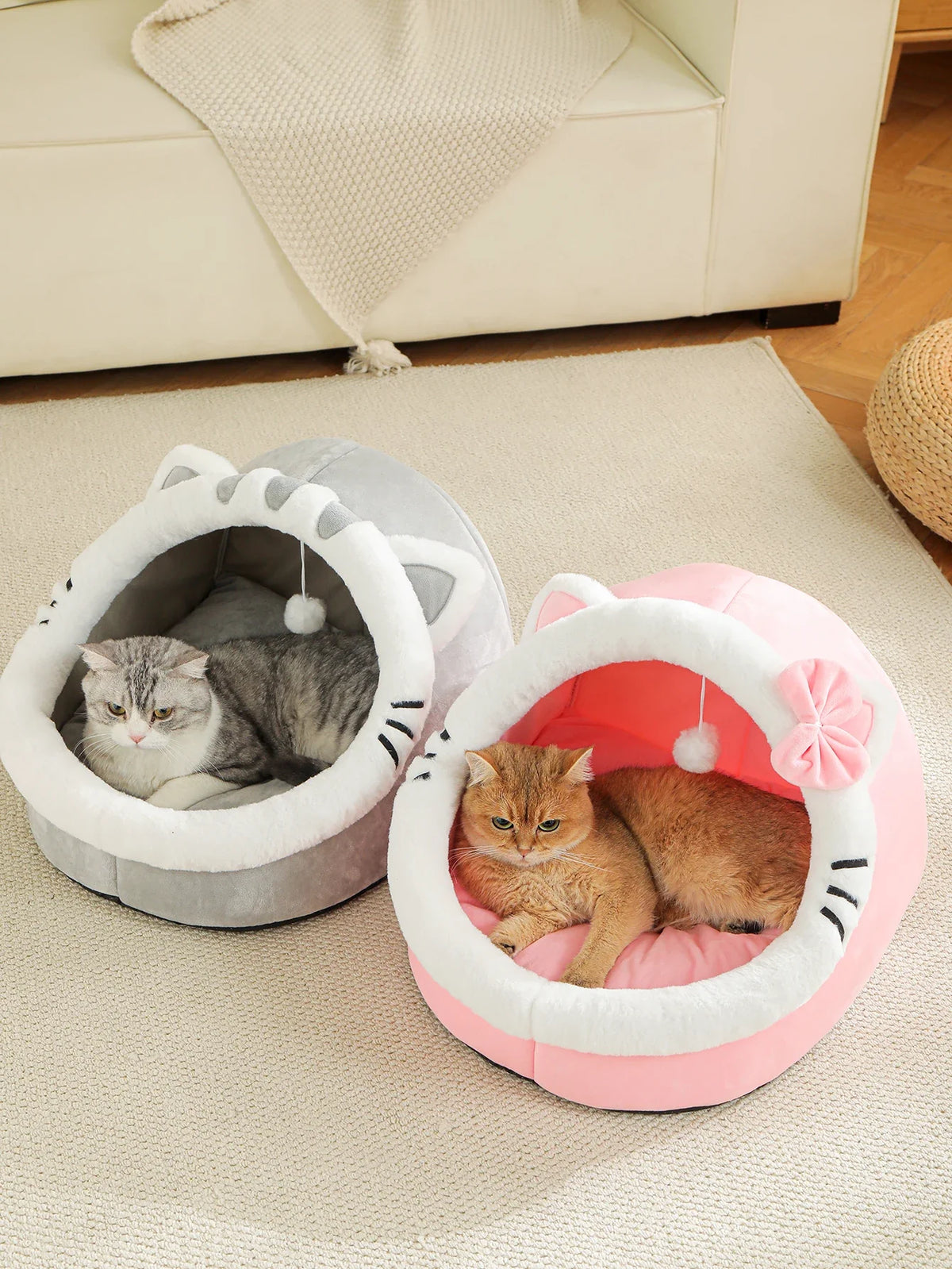 Cute And Soft Cat House Super Cat Bed Warm - MyPetDollar.com