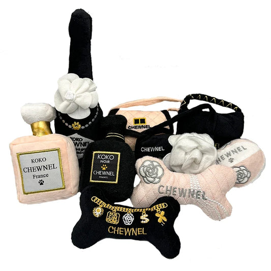 Customized Pink Koko Chewnel Dog Bone Puppy - MyPetDollar.com