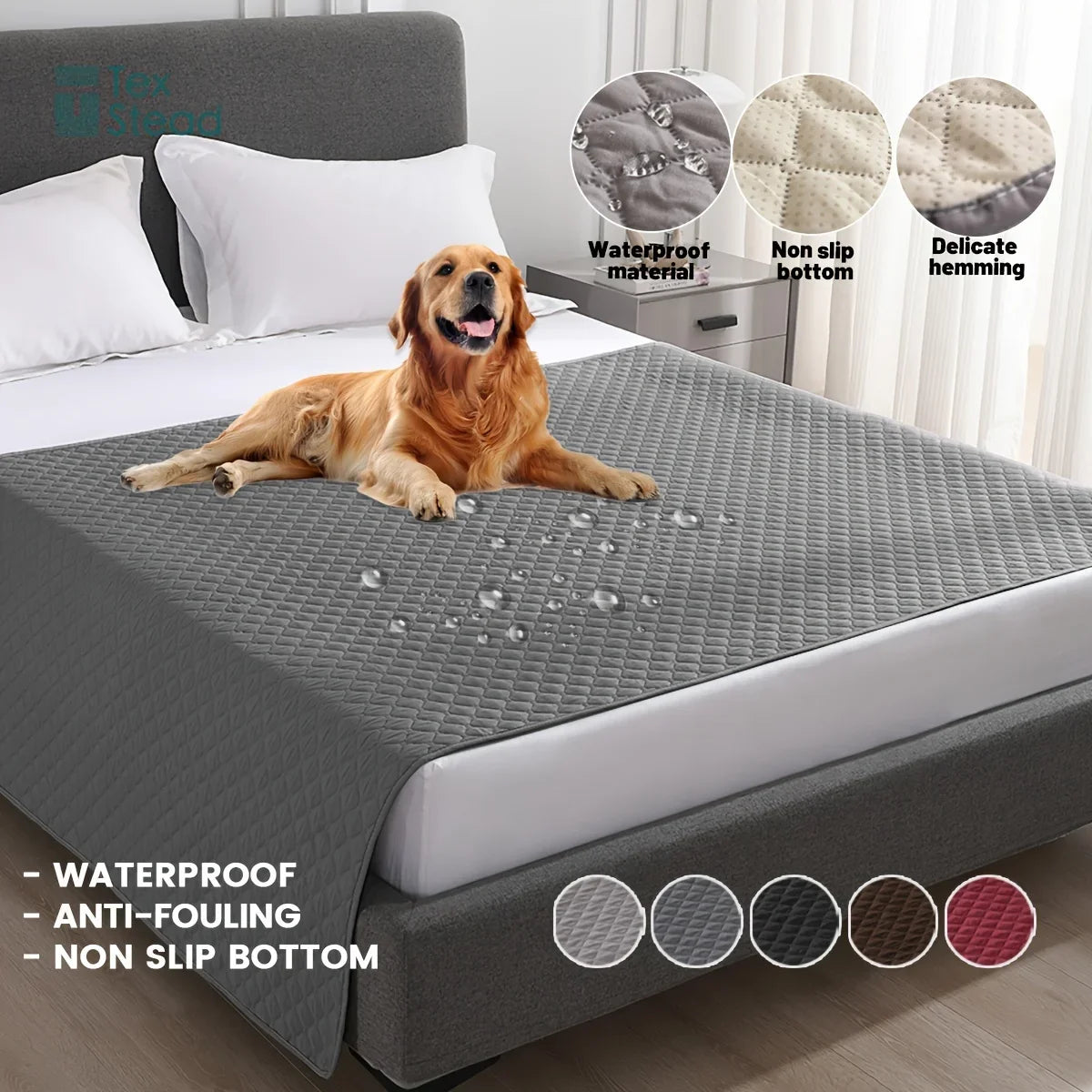 Double-Sided Waterproof Dog Bed Cover Pet - MyPetDollar.com