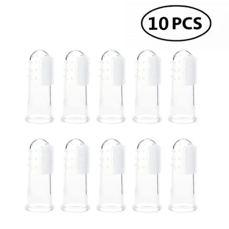 10pcs Dog Tooth Brushing Kit Finger - MyPetDollar.com