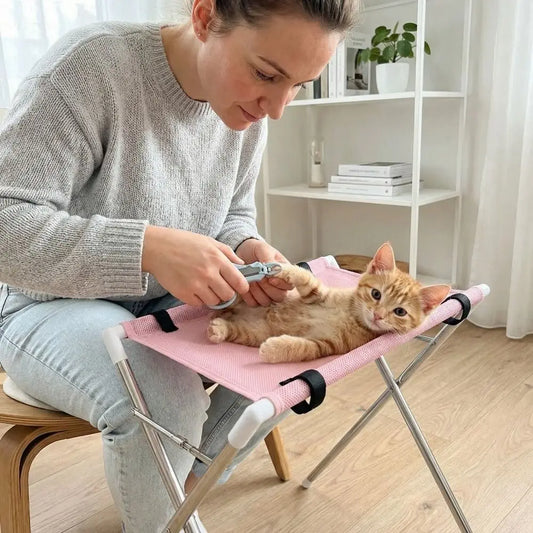 Anti-Scratch Pet Grooming Hammock Support - MyPetDollar.com