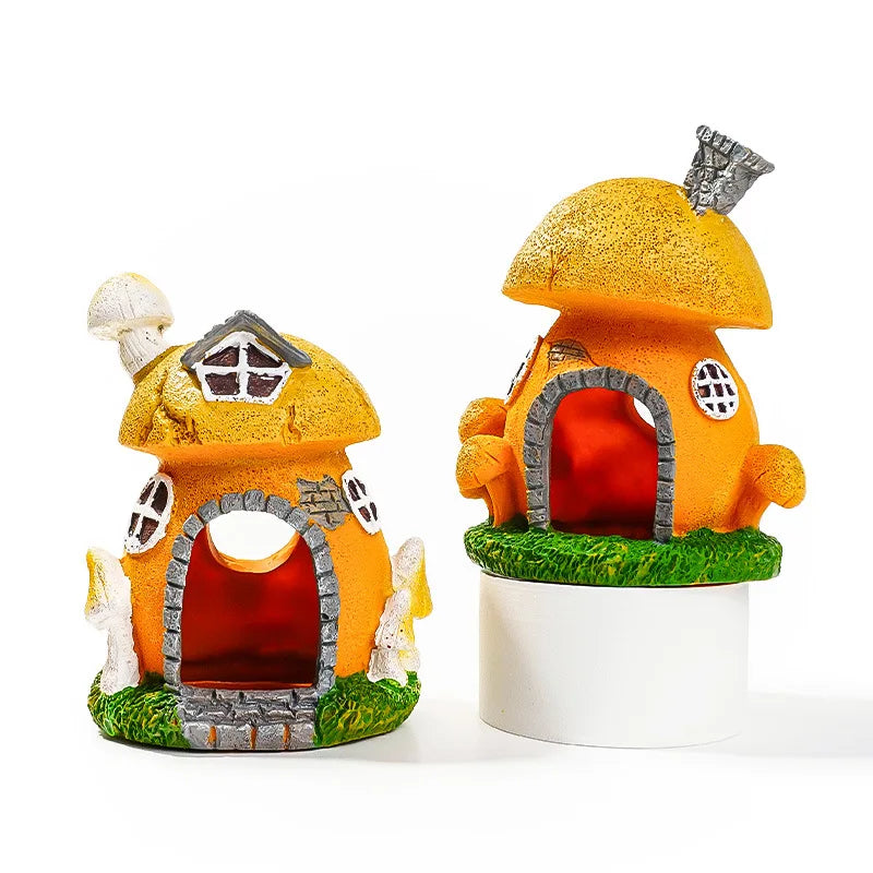 Mini Mushroom Conch Shell Hideout for Hermit - MyPetDollar.com