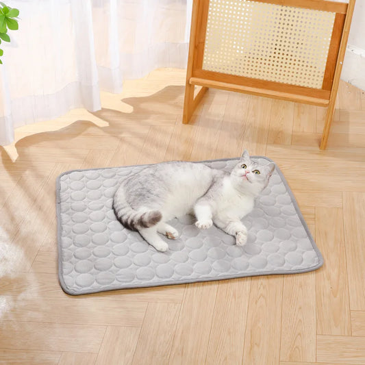 Pet Cooling Mat for Dogs Cats Summer Cooling - MyPetDollar.com