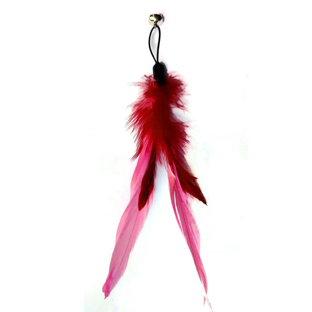 Cat Feather Toy Accessories False Mouse Worm - MyPetDollar.com