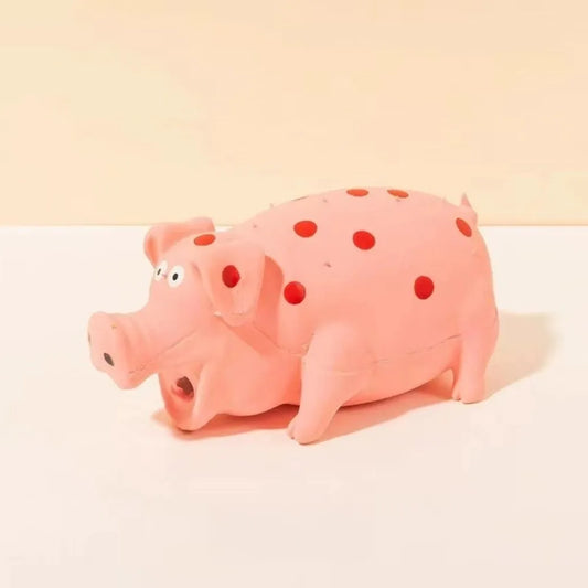 Fun Grunt Pig Dog Squeaky Toy Durable Self - MyPetDollar.com