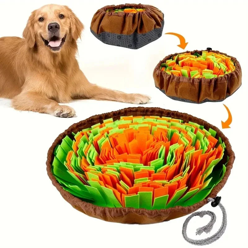 Washable Felt Pet Sniffing Pad Foldable Dog - MyPetDollar.com