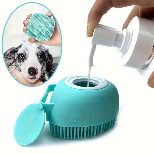 Shower gel dispenser Massage bath brush, - MyPetDollar.com