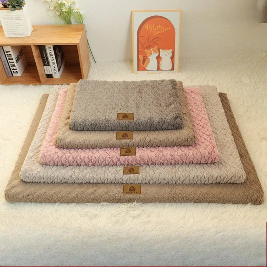 3D Foam Pet Bed with Removable Washable Faux - MyPetDollar.com