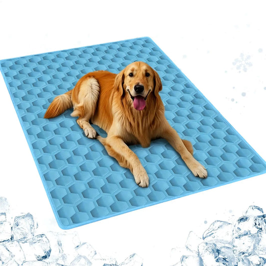 Cooling Dog Bed Hot Summer Non-Slip Cushion - MyPetDollar.com