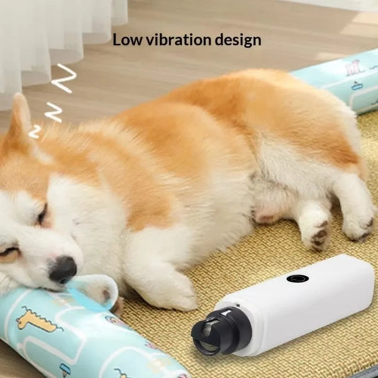 Fashion LED Light Electric Pet Nail Grinder - MyPetDollar.com