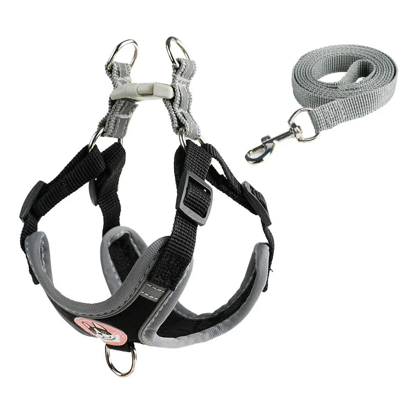 Dog Harness Leash Sets Adjustable Dog - MyPetDollar.com